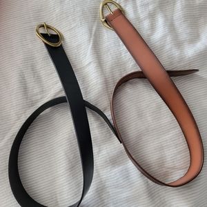 Anthropology Leather Belts